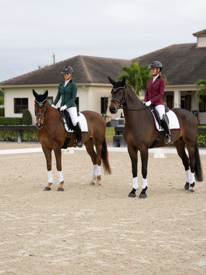 Merlot_Sycamore_Green_Classic_Show_Jacket_Dressage_Modern_Saddle_Pad_Soundless_Ear_Bonnet_ME100361_e